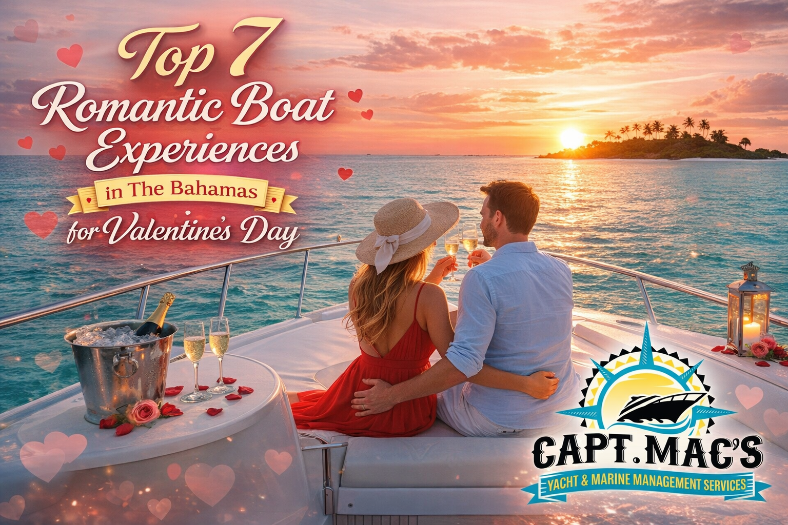 romantic boat experiences Bahamas