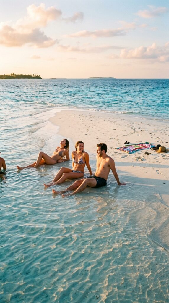 Private-Sandbar-Relaxation-in-Bahamas